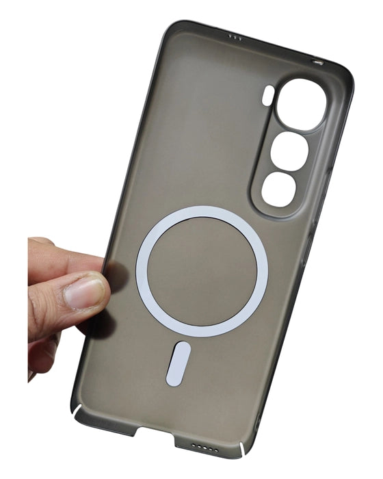 Vivo Y400 4G / 5G Premium Quality Magsafe Matte Hard Plastic Back Cover Case