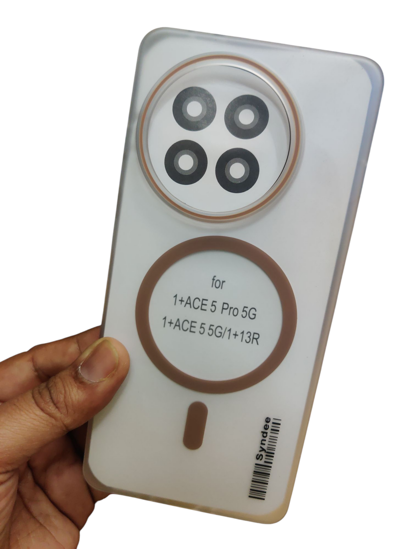 OnePlus 13R Syndee Premium Quality Magsafe Matte Hard Plastic Back Cover Case - Royal Star