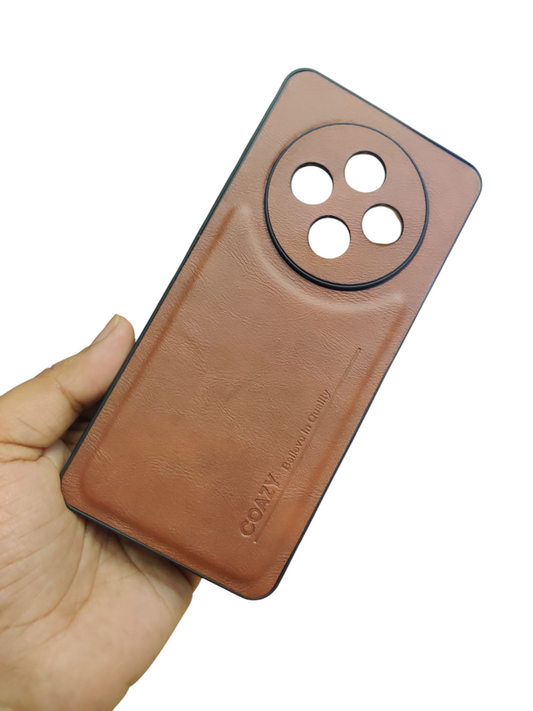 Oppo F27 5G Premium Quality Silicon Leather Back Cover Case