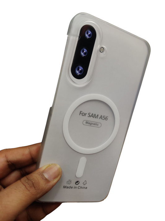 Samsung Galaxy A56 5G Premium Quality Magsafe Matte Hard Plastic Back Cover Case