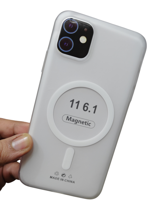 Apple iPhone 11 Premium Quality Magsafe Matte Hard Plastic Back Cover Case