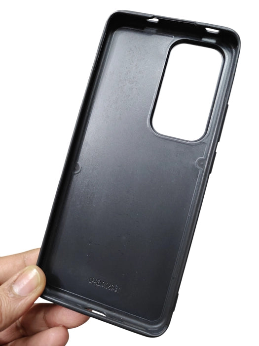 Oppo Reno 12 5G Magsafe Premium Quality Leather ( Side Soft, Back Hard ) Back Cover Case - Royal Star