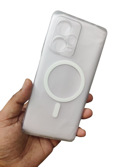 Xiaomi Redmi Note 12 Pro Plus Premium Quality Magsafe Matte Hard Plastic Back Cover Case