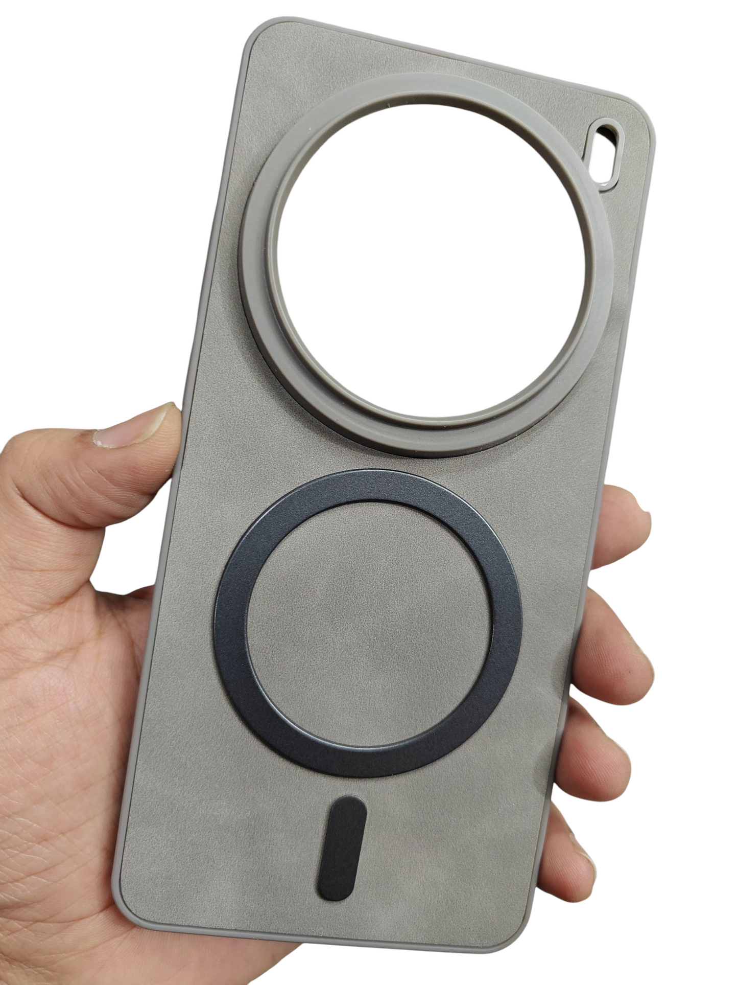 Vivo X200 Pro 5G Magsafe Premium Quality Leather ( Side Soft, Back Hard ) Back Cover Case