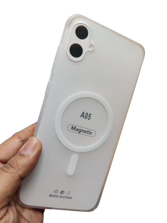 Samsung Galaxy A05 Premium Quality Magsafe Matte Hard Plastic Back Cover Case