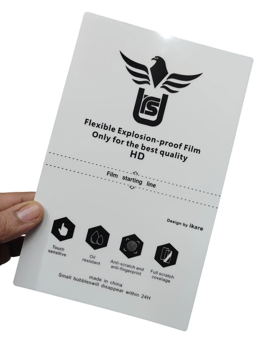 Oppo A6 Pro 5G Matte & Glossy Finish Back Lamination Membrane Protector Protection Guard