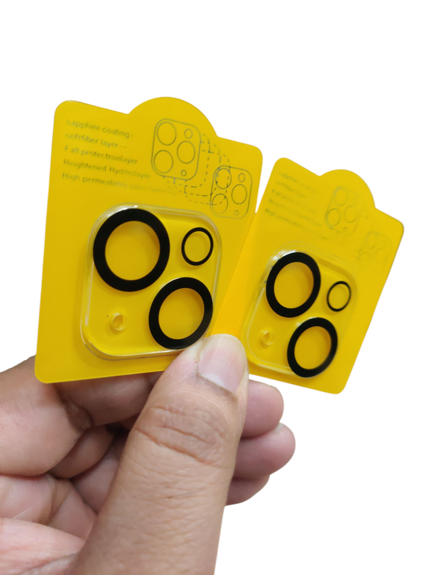 Apple iPhone 15 / 15 Plus Mobile Camera Lens Cap Protector Protection (Pack of 2Pcs Cap Protector) - Royal Star