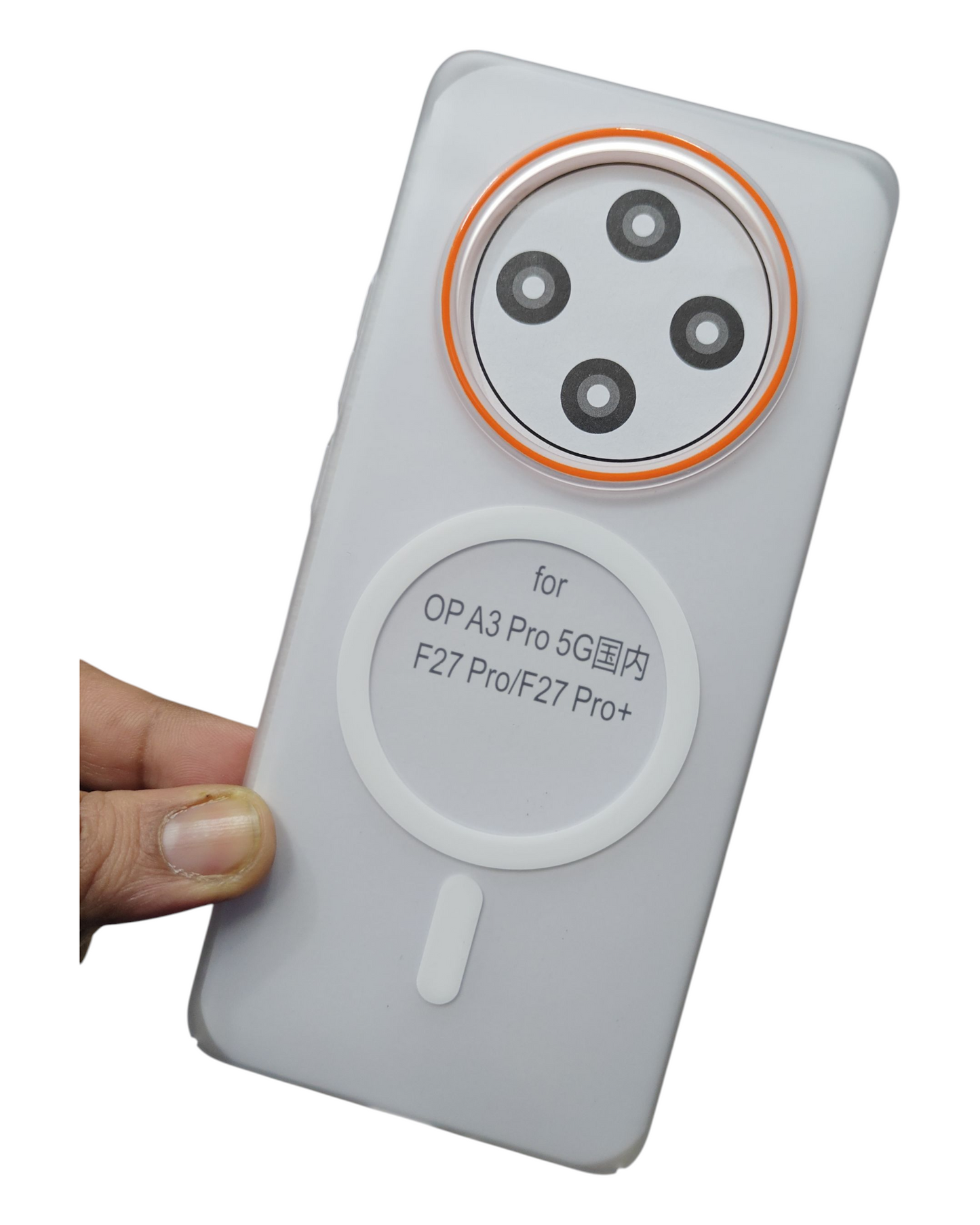 Oppo F27 Pro / Oppo F27 Pro Plus 5G Royal Star Premium Quality Magsafe Matte Hard Plastic Back Cover Case