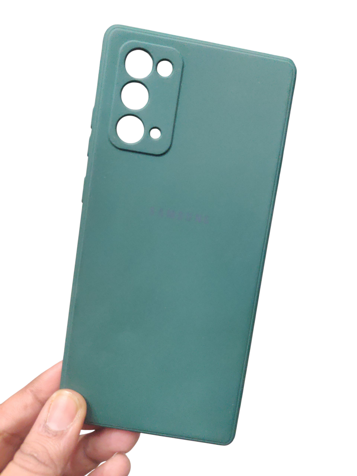 Samsung Galaxy Note 20 Premium Quality Silicon Soft Back Cover Case - Royal Star