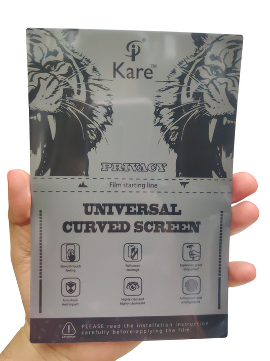 Motorola Moto Edge 60 Fusion 5G Matte & Glossy Finish Privacy Front Screen Lamination Membrane Protector Protection Guard