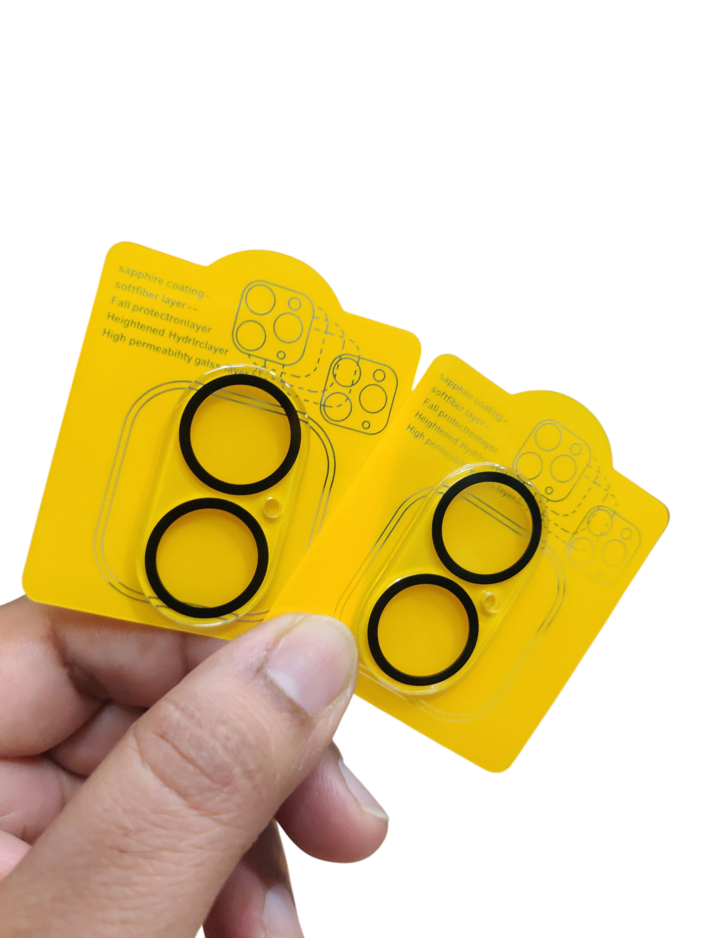 Apple iPhone 16 / 16 Plus Mobile Camera Lens Cap Protector Protection (Pack of 2Pcs Cap Protector) - Royal Star