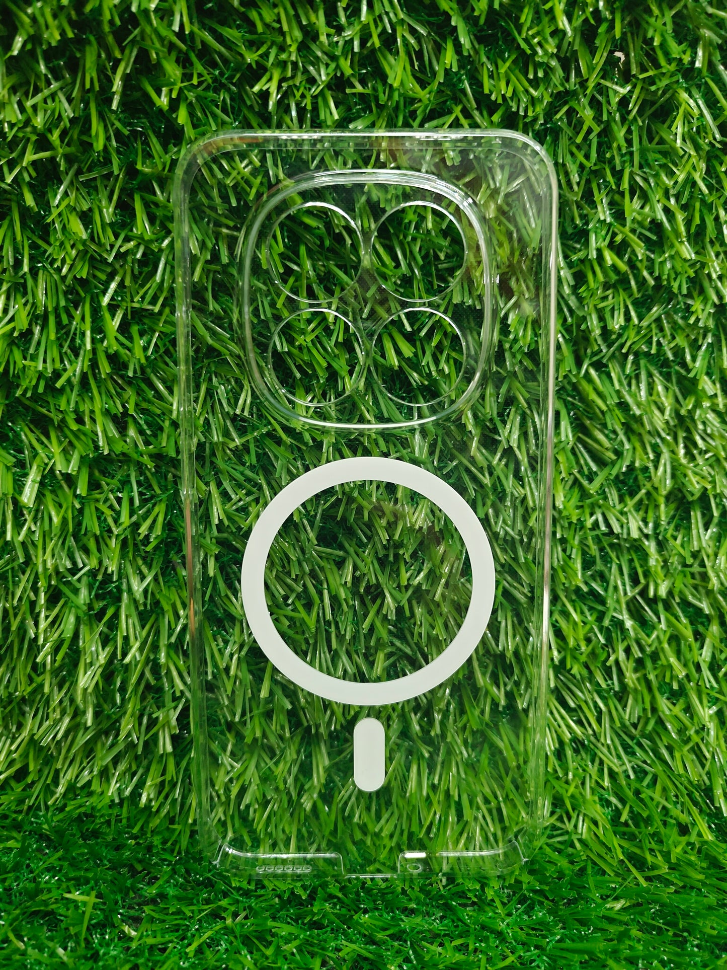 Xiaomi Redmi Note 15 Pro 5G Anti Yellow Premium Quality Magsafe Crystal Clear Hard Plastic Back Cover Case