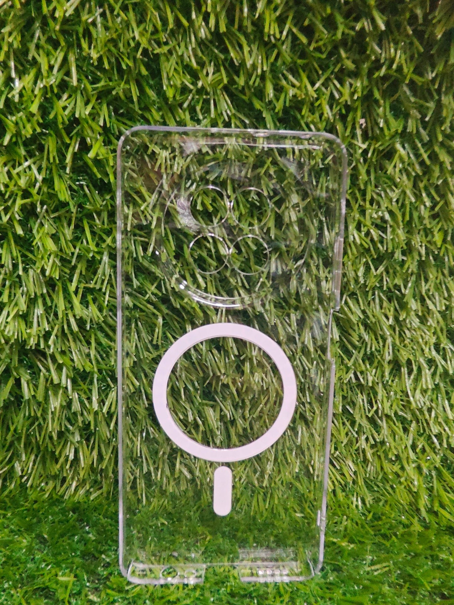 Realme 13 5G / Realme 12 5G / 12X 5G / Narzo 70X 5G / C65 5G / N65 Anti Yellow Premium Quality Magsafe Crystal Clear Hard Plastic Back Cover Case