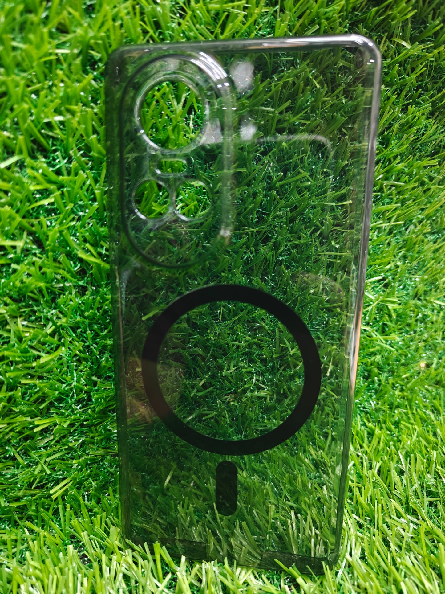 Oppo Reno 10 / Reno 10 Pro 5G Anti Yellow Premium Quality Magsafe Crystal Clear Hard Plastic Back Cover Case - Royal Star