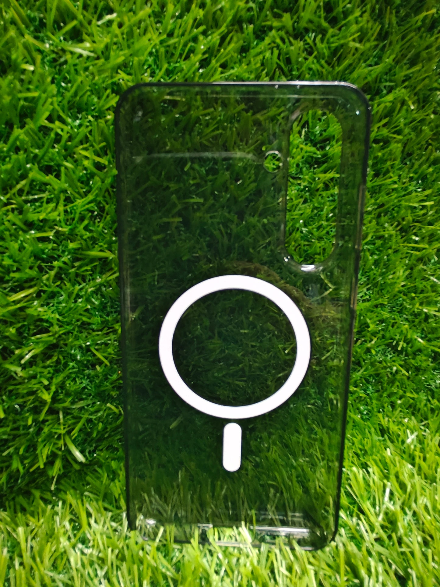 Samsung Galaxy S24 FE / S24FE 5G Anti Yellow Premium Quality Magsafe Crystal Clear Hard Plastic Back Cover Case