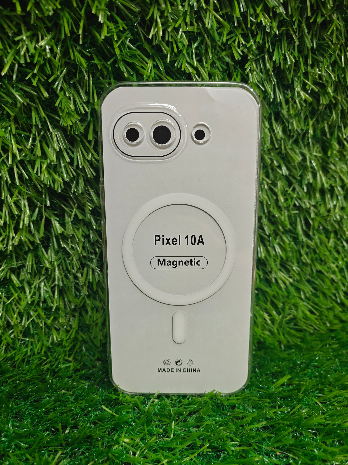 Google Pixel 10A 5G Anti Yellow Premium Quality Magsafe Crystal Clear Hard Plastic Back Cover Case