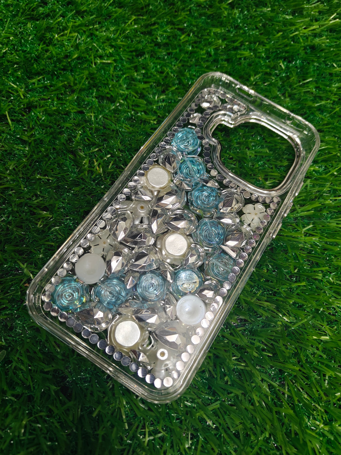 iQOO 15R 5G / iQOO15R 5G Girlish 3D Stone & Flower Back Cover Case