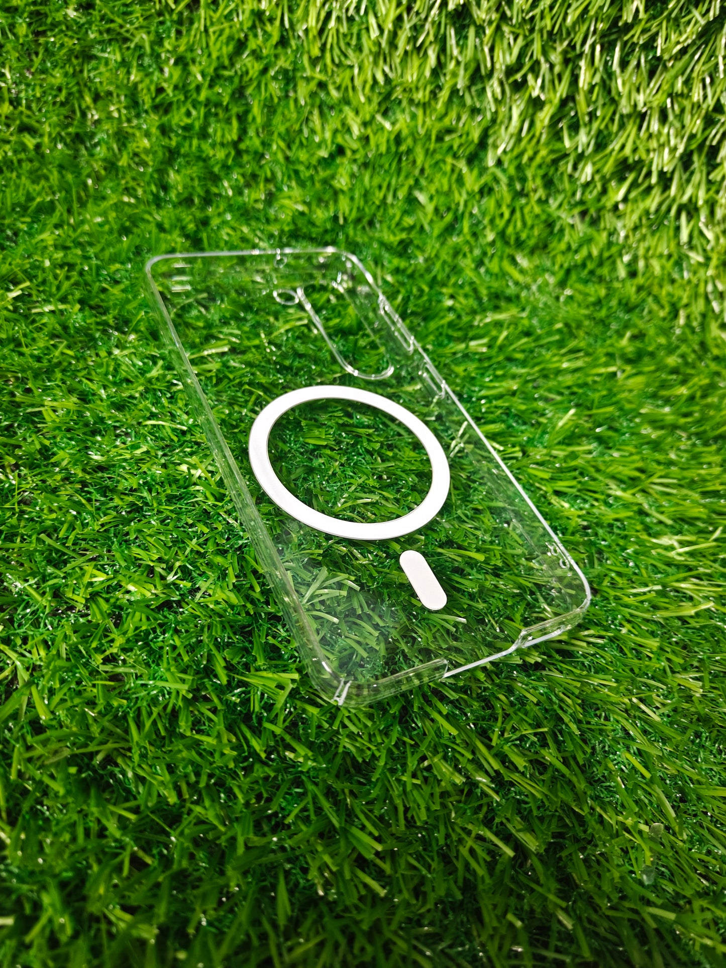 Samsung Galaxy S23 5G Anti Yellow Premium Quality Magsafe Crystal Clear Hard Plastic Back Cover Case