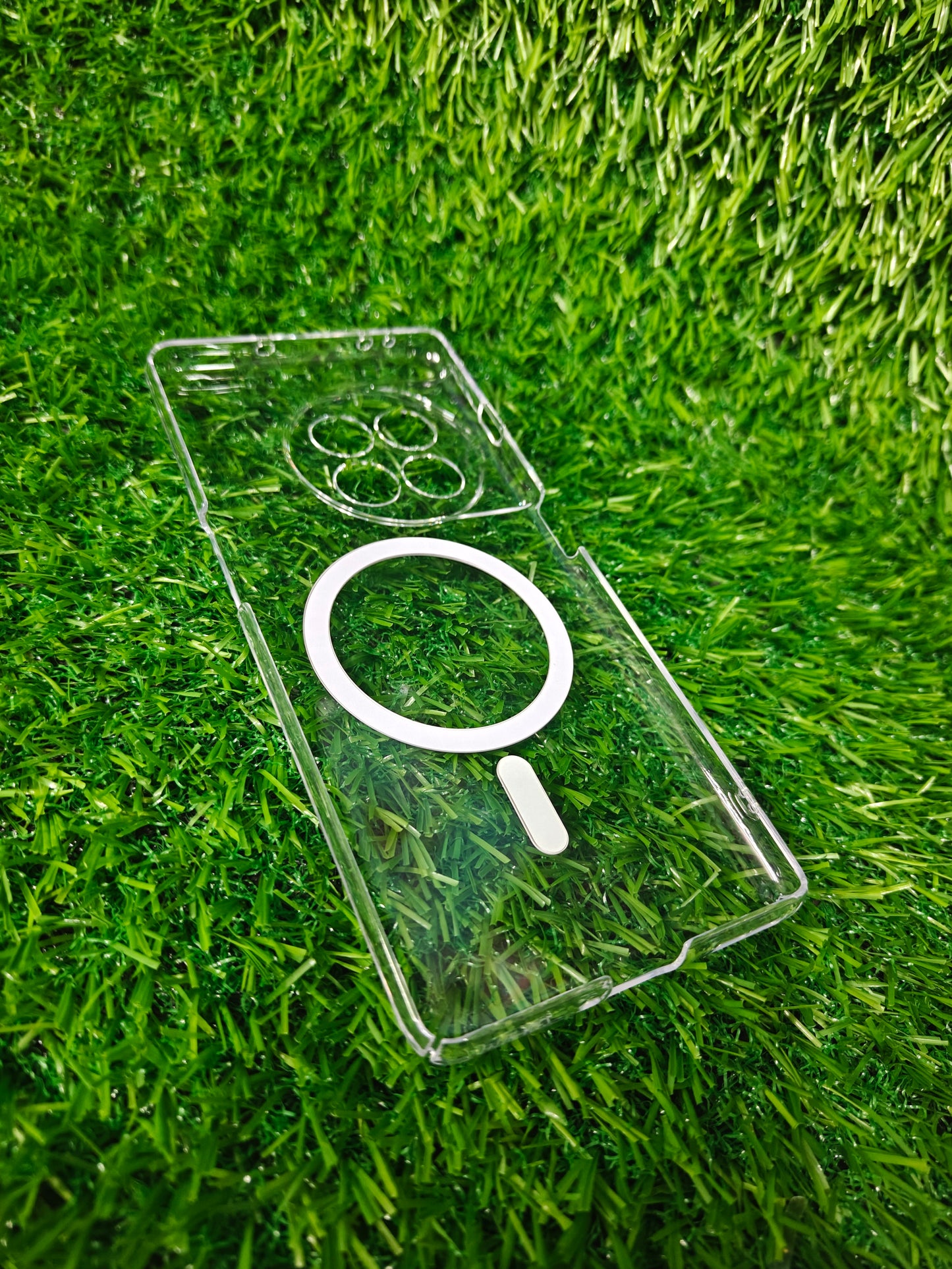 OnePlus 11R 5G Anti Yellow Premium Quality Magsafe Crystal Clear Hard Plastic Back Cover Case