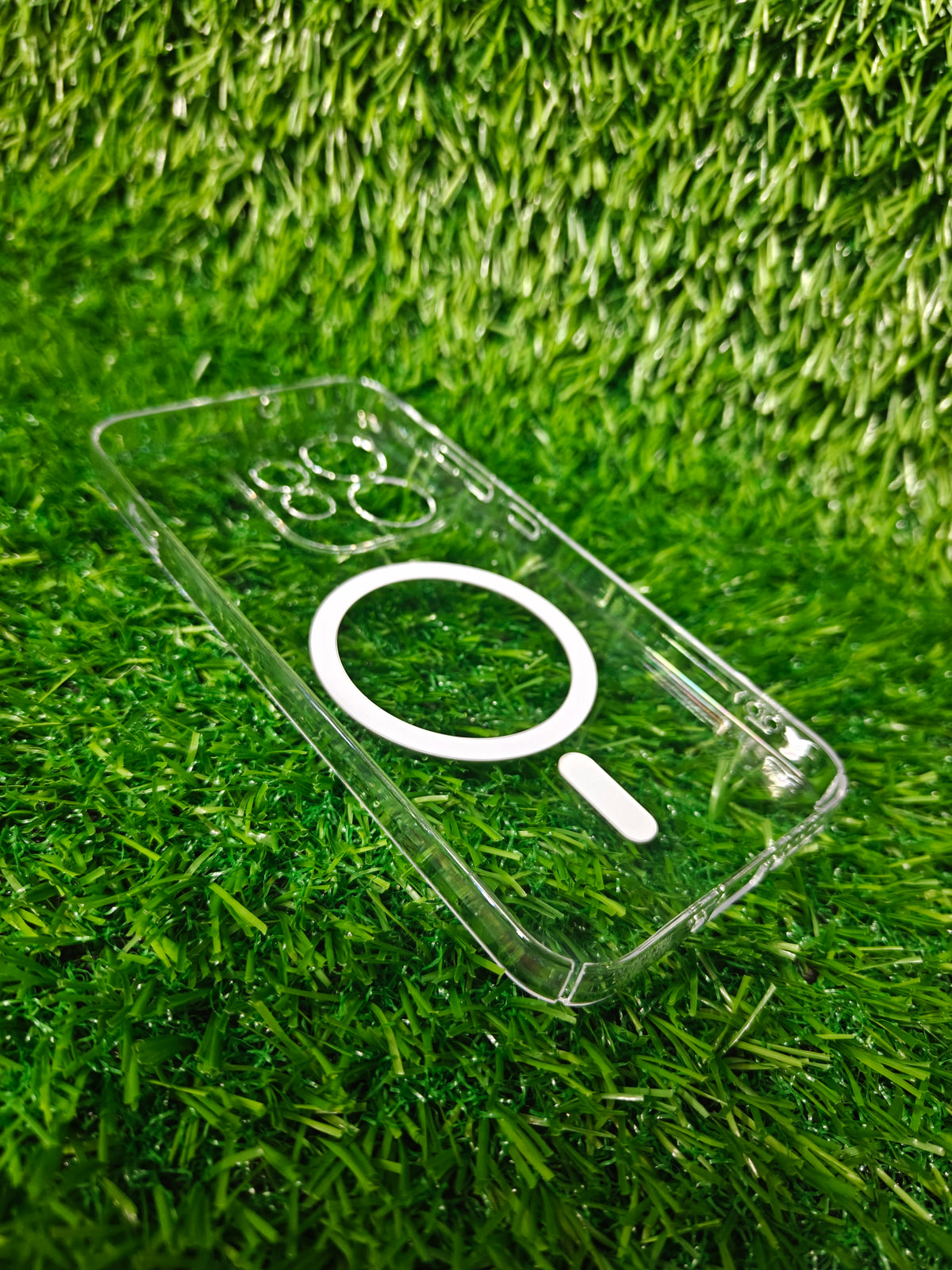 Oppo Reno 16 5G / Oppo Reno16 5G Anti Yellow Premium Quality Magsafe Crystal Clear Hard Plastic Back Cover Case