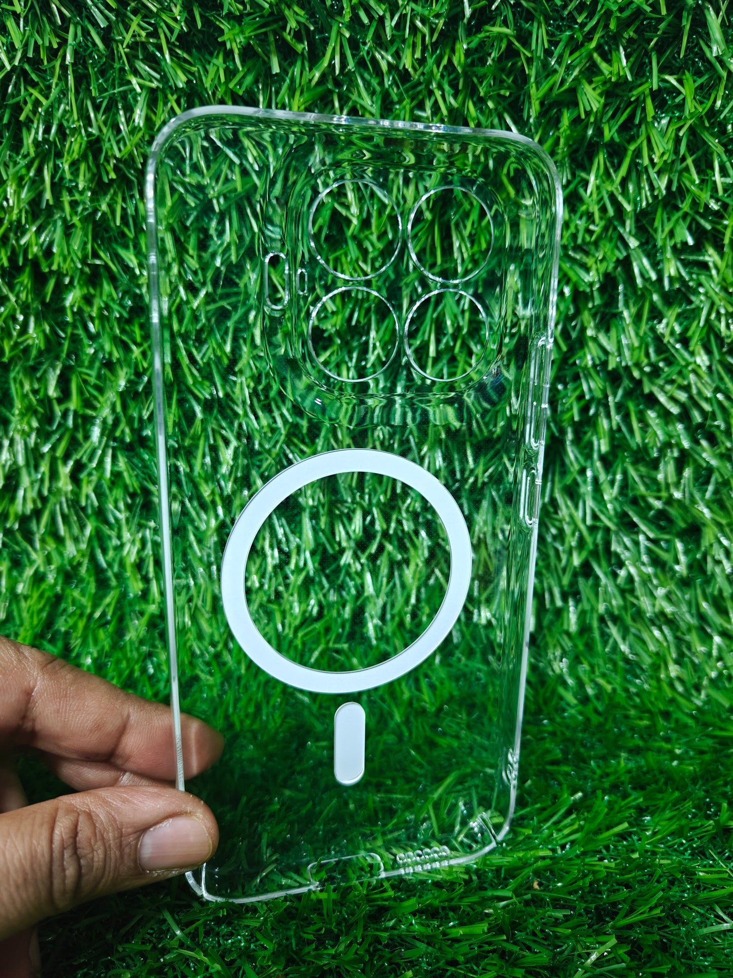 Xiaomi 17T 5G Anti Yellow Premium Quality Magsafe Crystal Clear Hard Plastic Back Cover Case