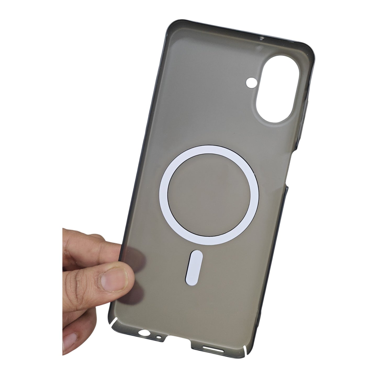 Samsung Galaxy A07 / F07 / M07 / F70e 5G Premium Quality Magsafe Matte Hard Plastic Back Cover Case