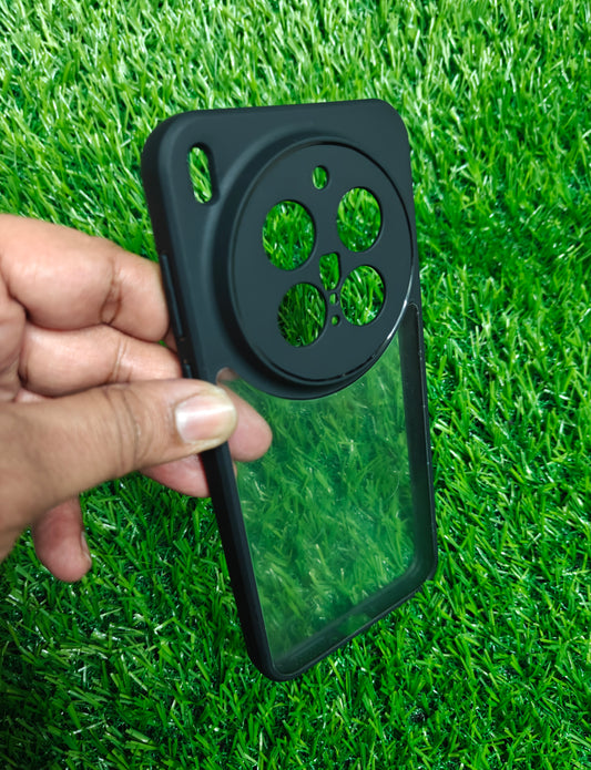 Vivo X300 Pro 5G Premium Quality Transparent Doyers ( Side Soft, Back Hard ) Back Cover Case - Royal Star