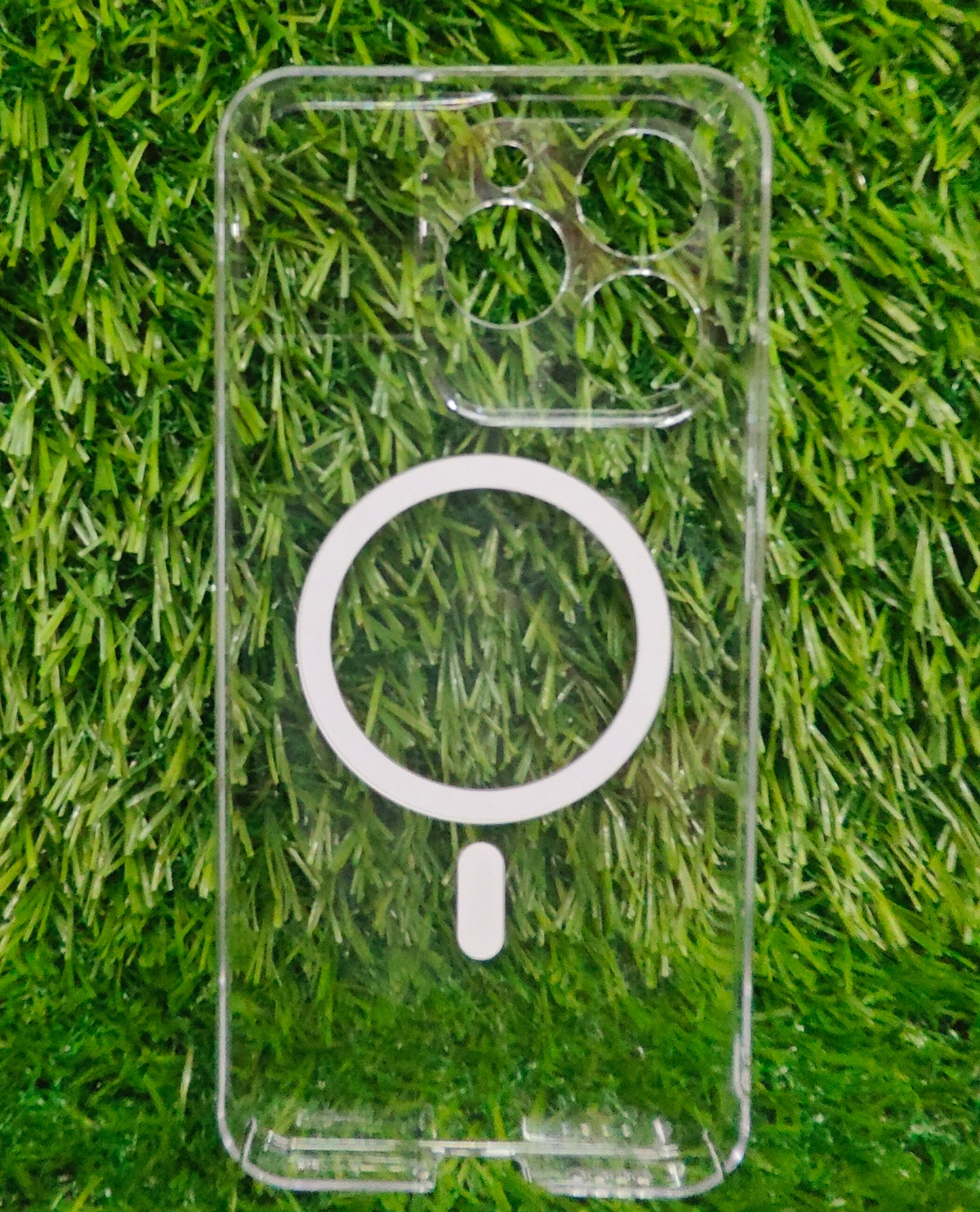 Realme 15T 5G Anti Yellow Premium Quality Magsafe Crystal Clear Hard Plastic Back Cover Case