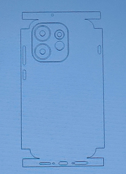 Oppo Reno 16 / Reno16 5G Matte & Glossy Finish Back Protector Lamination Membrane Guard