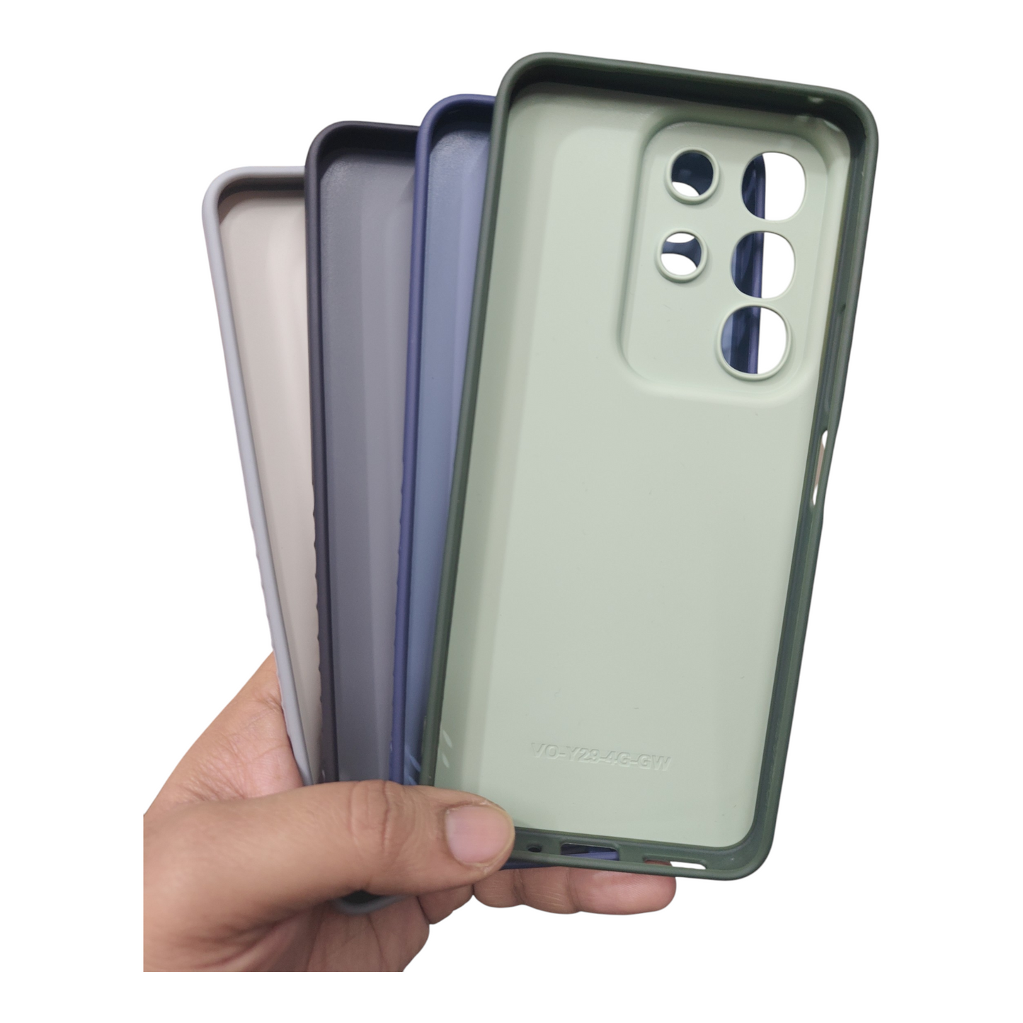 Vivo T4x / Vivo Y31 Pro / iQOO Z10x (5G) Premium Quality Grip Design ( Side Soft, Back Hard ) Back Cover Case ( No Magsafe, Only Design) - Royal Star