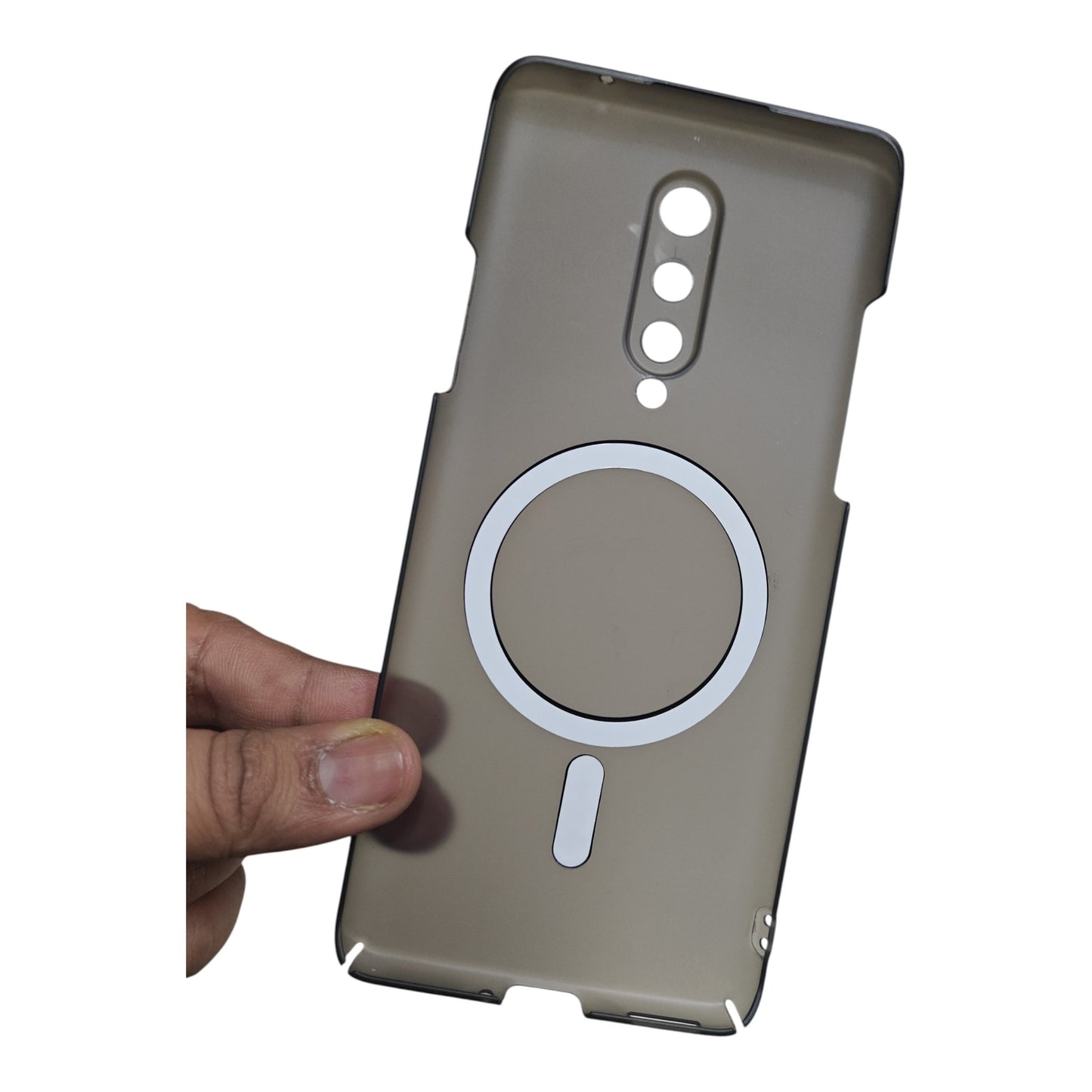 OnePlus 8 Premium Quality Magsafe Matte Hard Plastic Back Cover Case