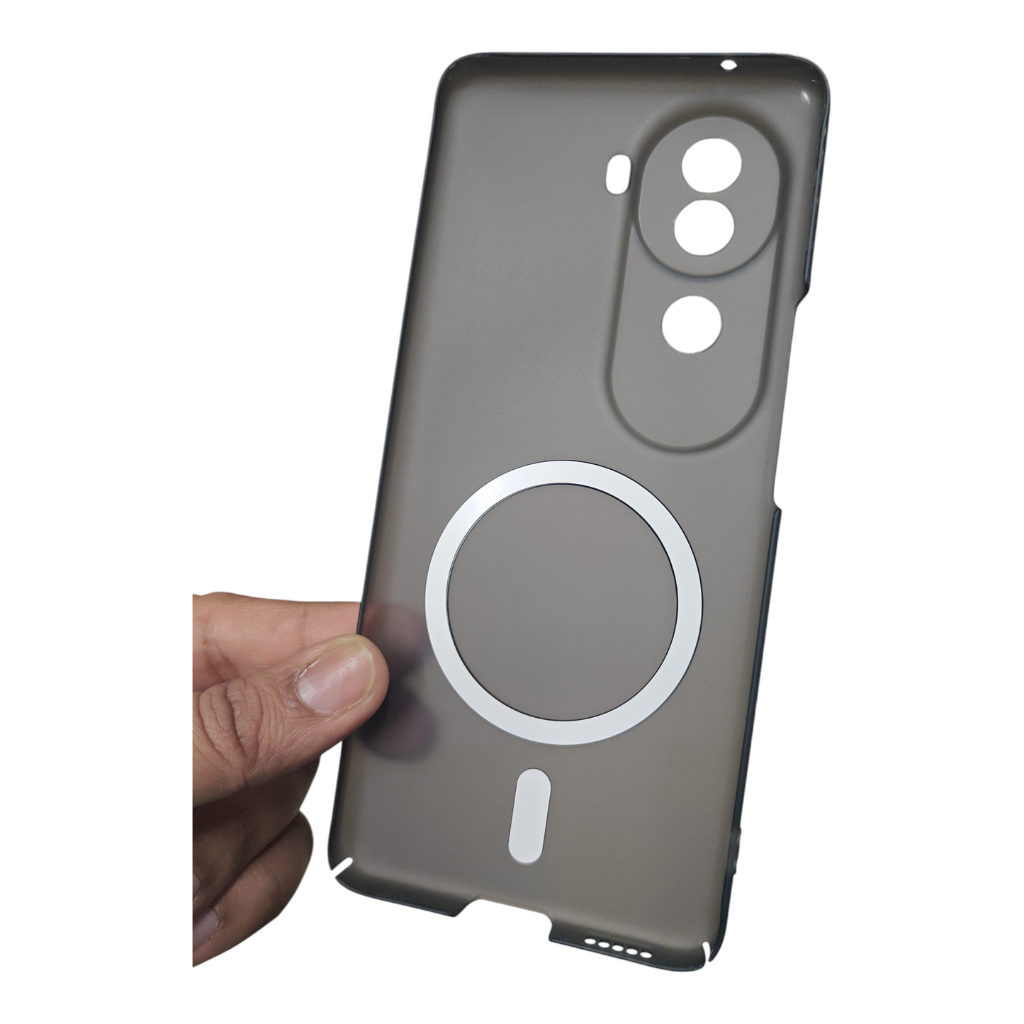 Vivo V40E & iQOO Z9S Premium Quality Magsafe Matte Hard Plastic Back Cover Case