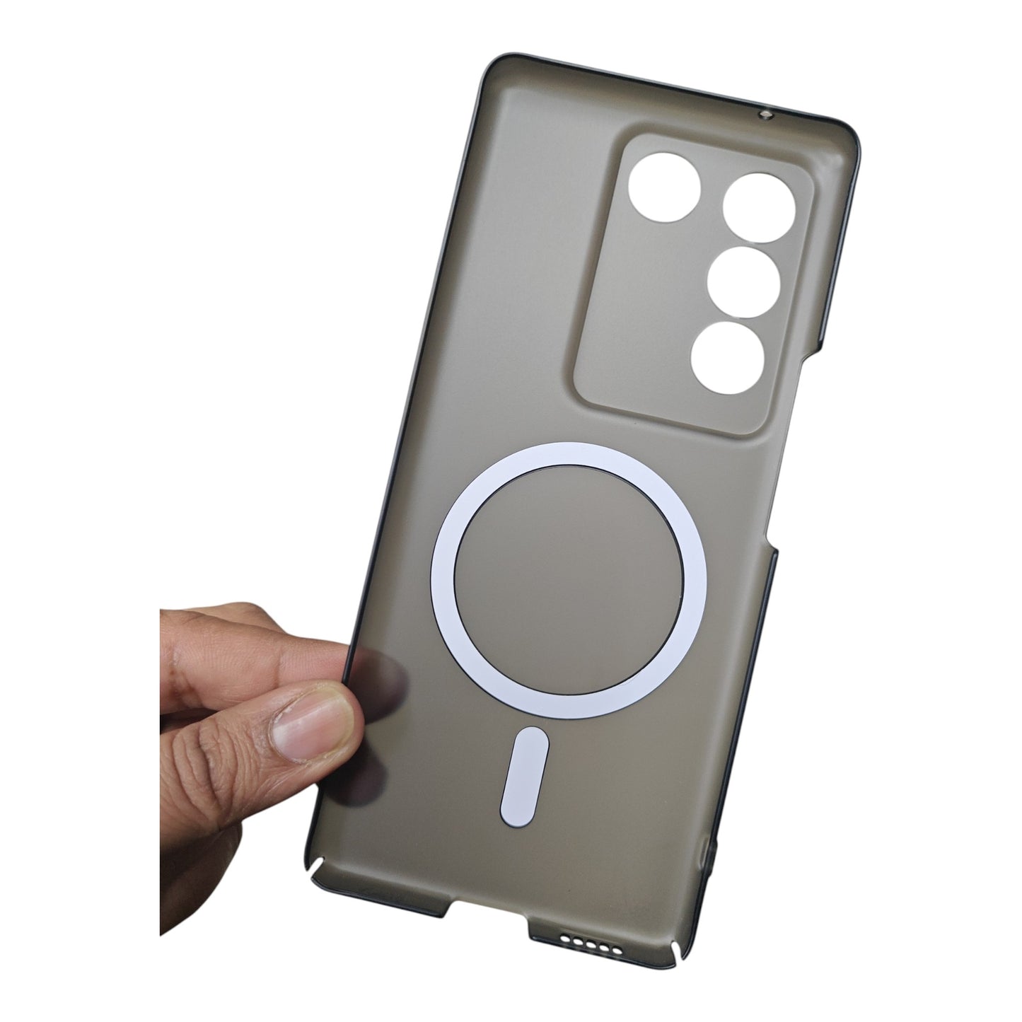 Vivo V27 & Vivo V27 Pro Premium Quality Magsafe Matte Hard Plastic Back Cover Case