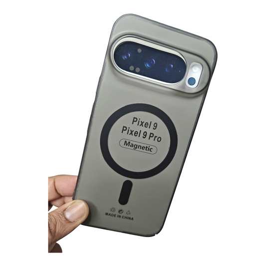 Google Pixel 9 / Pixel 9 Pro Premium Quality Magsafe Matte Hard Plastic Back Cover Case