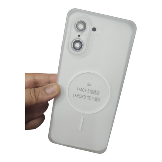 OnePlus Nord CE5 / Nord CE 5 5G Premium Quality Matte Silicon Soft Back Cover Case ( No Magsafe, Only Design )