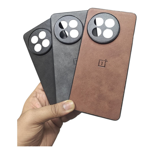 OnePlus 13R 5G Luxury Leather ( Side Soft, Back Hard ) Premium Quality Back Cover Case