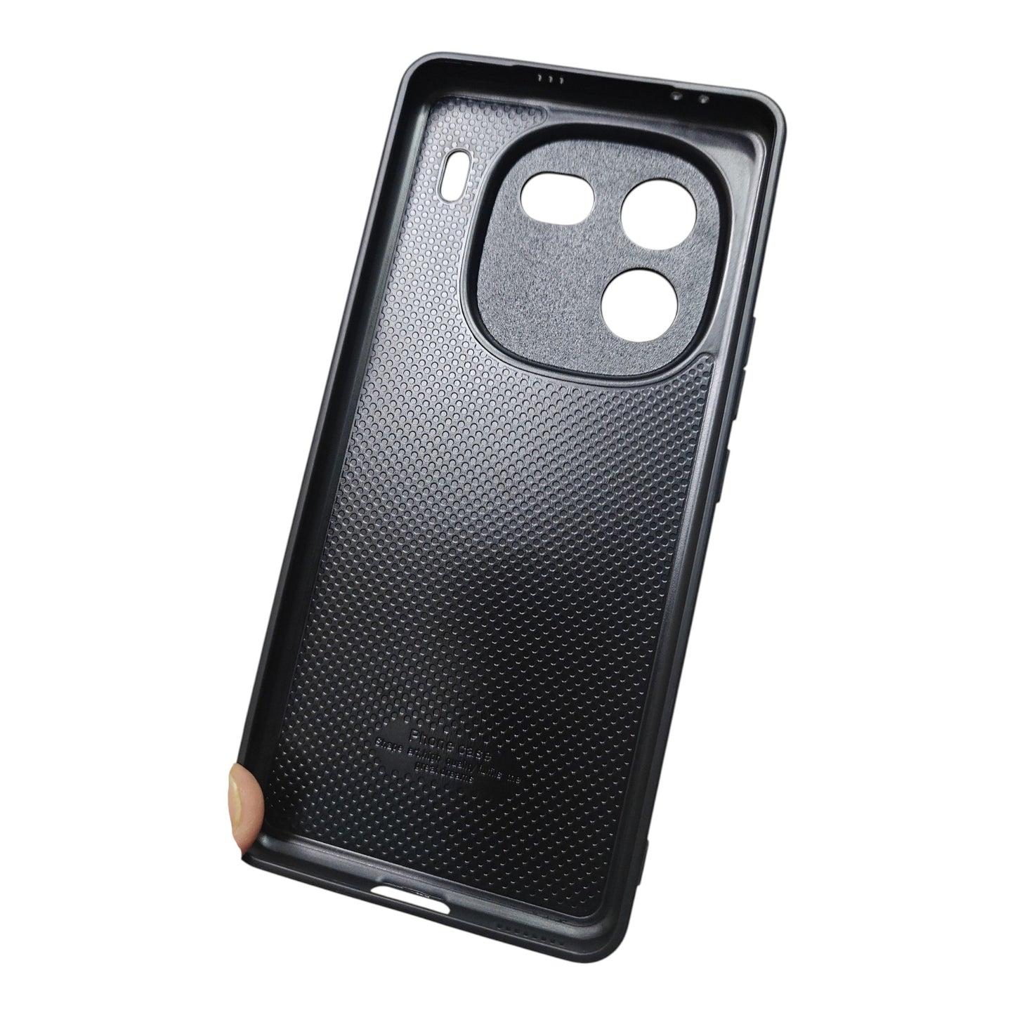 iQOO 12 / iQOO12 5G Luxury Leather ( Side Soft, Back Hard ) Premium Quality Back Cover Case