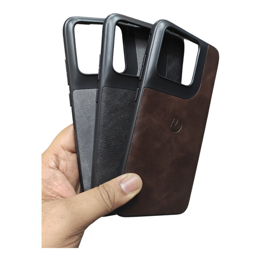 Motorola Moto Edge 70 Fusion 5G Luxury Leather ( Side Soft, Back Hard ) Premium Quality Back Cover Case