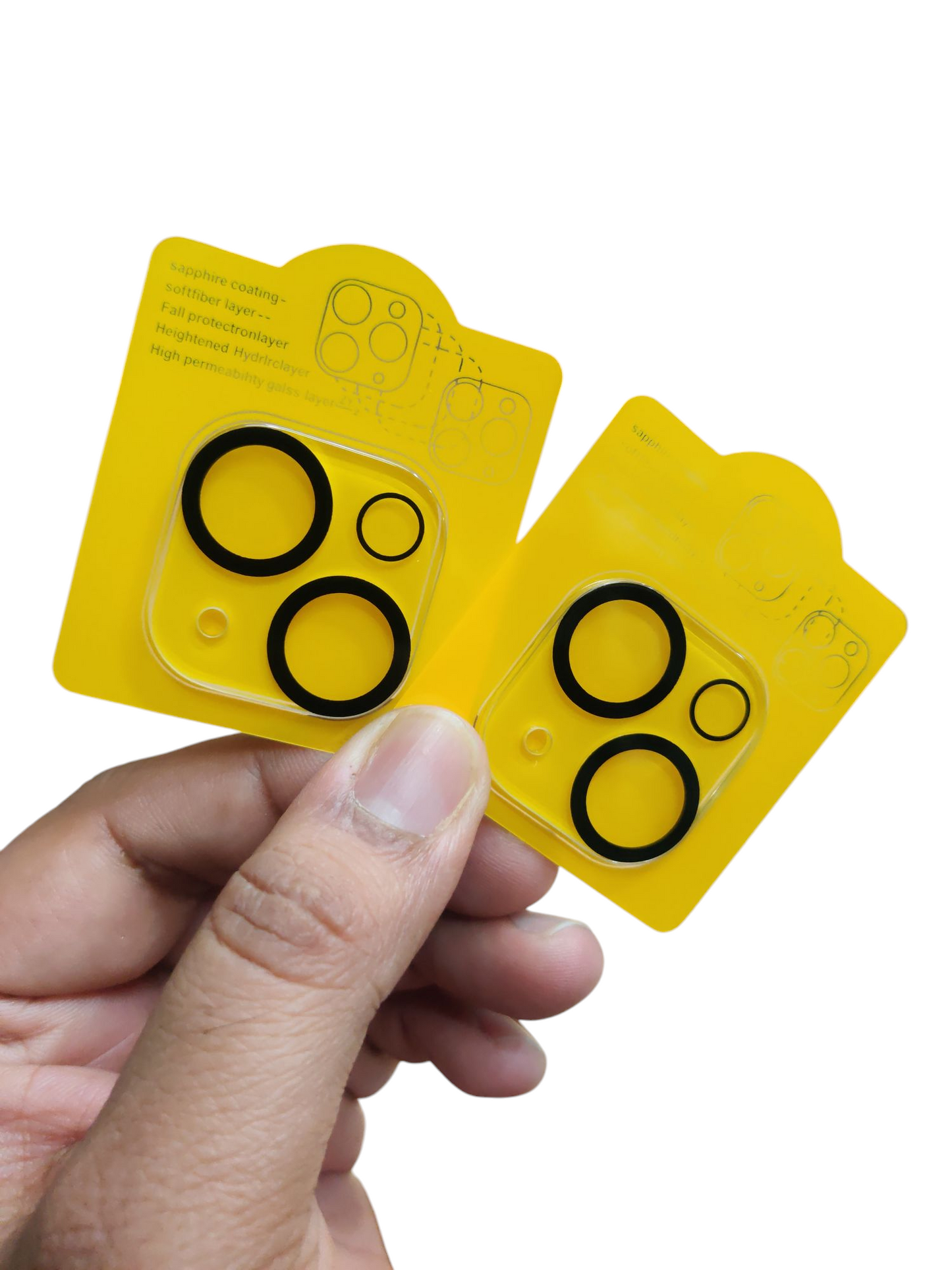 Apple iPhone 14 / 14 Plus Mobile Camera Lens Cap Protector Protection (Pack of 2Pcs Cap Protector) - Royal Star