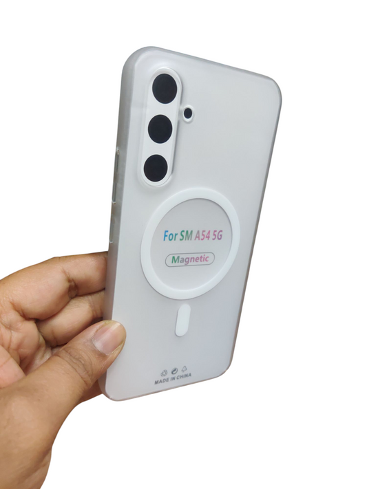 Samsung Galaxy A54 5G Premium Quality Magsafe Matte Hard Plastic Back Cover Case