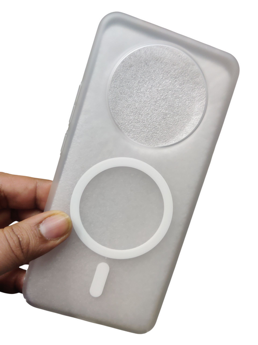 Realme P3 Pro 5G Premium Quality Magsafe Matte Hard Plastic Back Cover Case