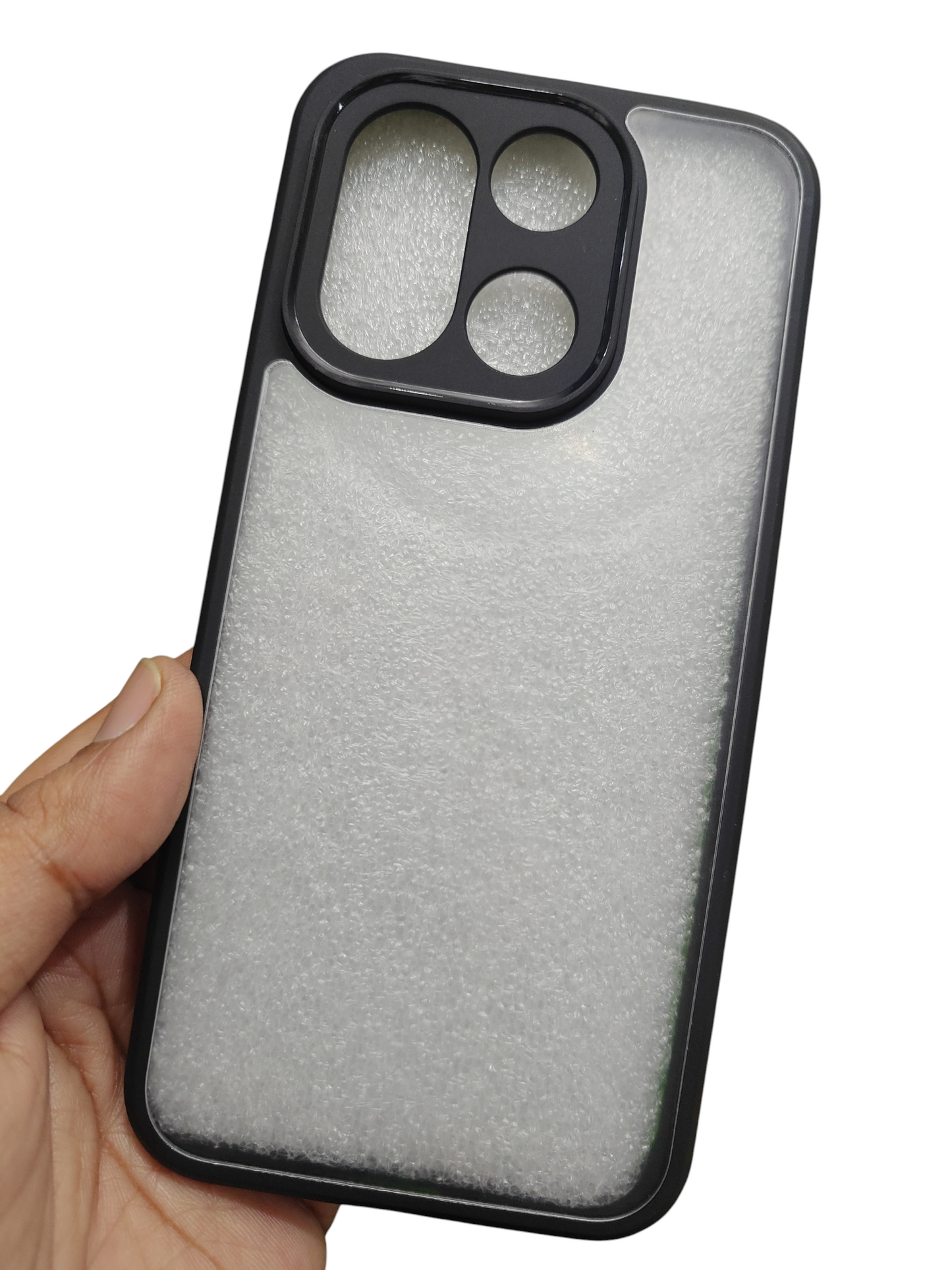 OnePlus 15 5G Premium Quality Transparent Doyers ( Side Soft, Back Hard ) Back Cover Case