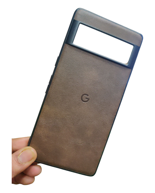 Google Pixel 7 Pro Luxury Leather ( Side Soft, Back Hard ) Back Cover Case