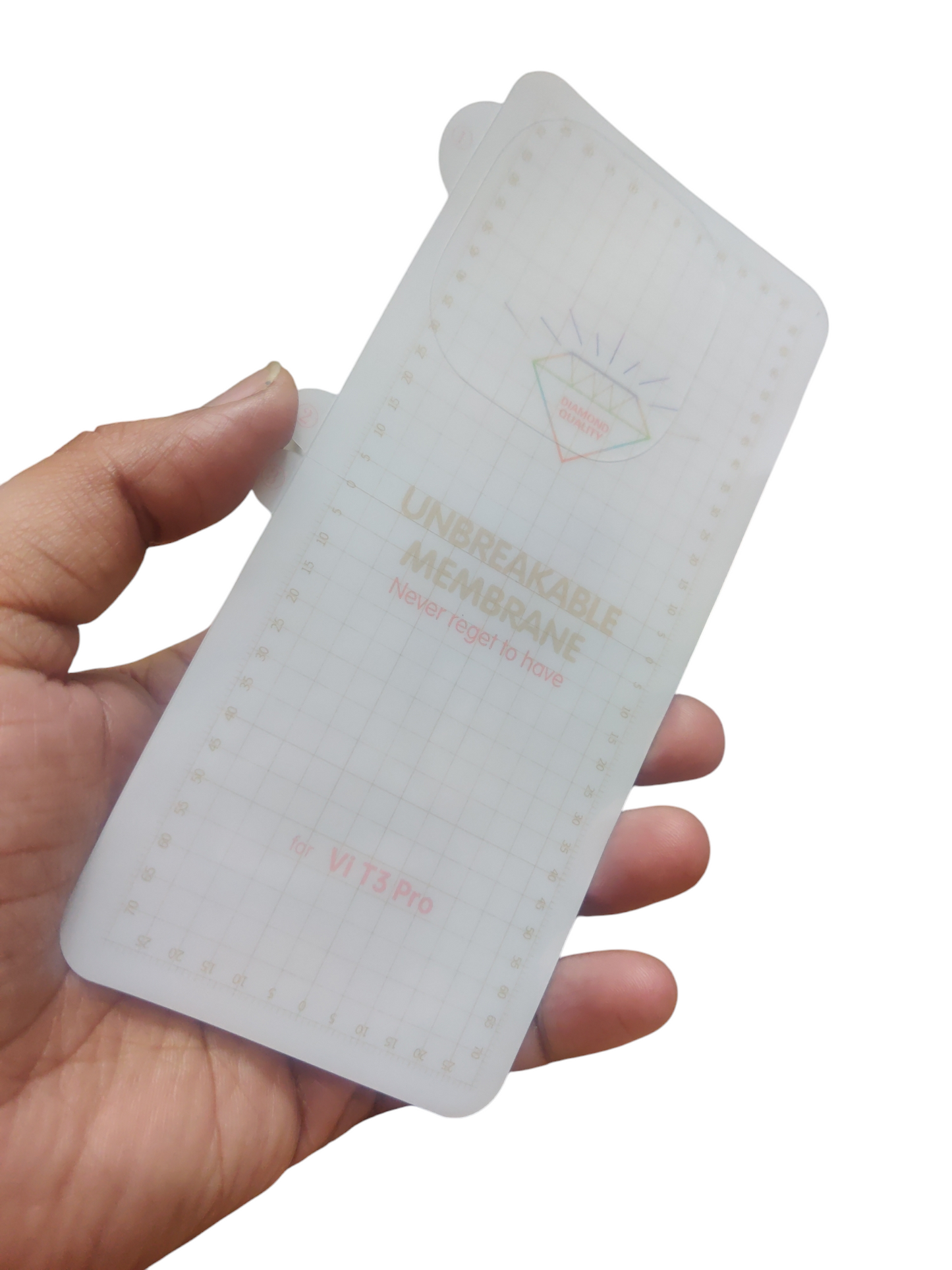 Vivo T3 Pro / iQOO Z9s Pro Clear Finish Mobile Back Membrane Protector Protection Guard - Royal Star