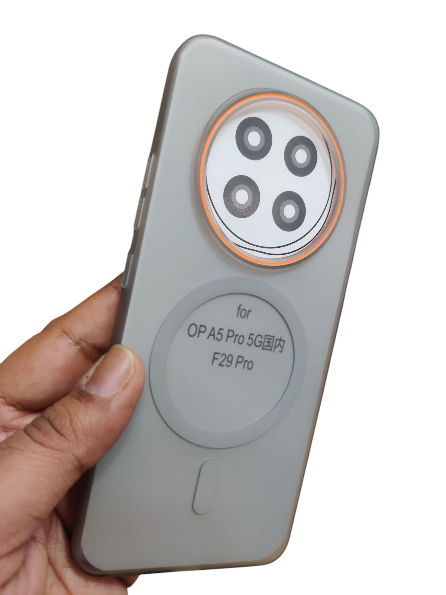 Oppo F29 Pro 5g Royal Star Premium Quality Magsafe Matte Hard Plastic Back Cover Case - Royal Star