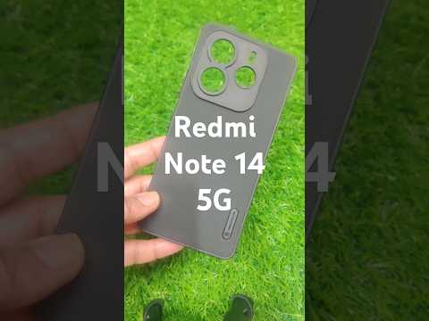 Xiaomi Redmi Note 14 5G Premium Quality Silicon Soft Frosted Dotted Back Cover Case