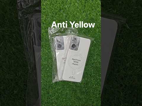 Motorola Moto Edge 50 Fusion / Moto G85 / Moto G96 5G Anti Yellow Premium Magsafe Crystal Clear Hard Plastic Back Cover Case