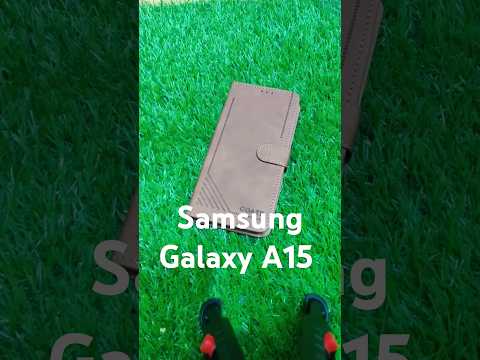 Samsung Galaxy A15 Premium Quality Leather Flip Cover Back Case
