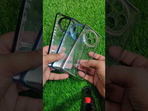 Oppo F27 Pro Plus 5G Premium Quality Hard Plastic Transparent Side Chrome Back Cover Case