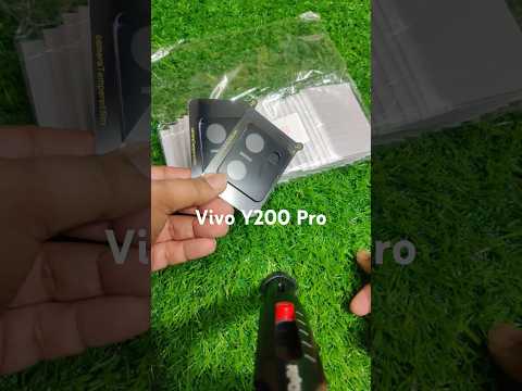 Vivo Y200 Pro 5G Royal Star 3D 9H Mobile Camera Protection Glass Guard Protector (Pack of 2)